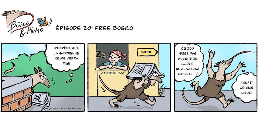 Bosco et Plume bande dessinée 20