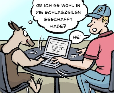 Bosco und Meisi Comic Bild 1