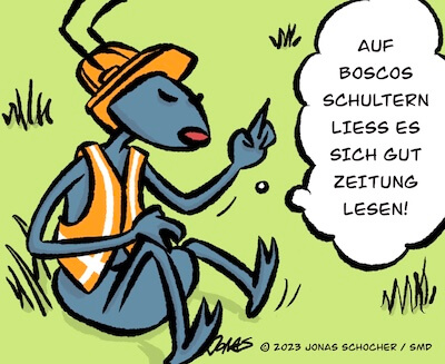 Bosco und Meisi Comic 32 Bild 1