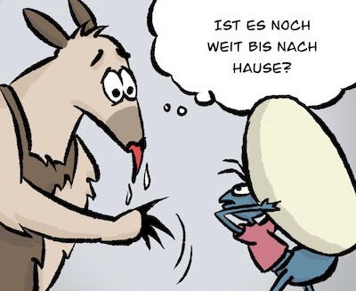 Bosco und Meisi Comic 34 Bild 1