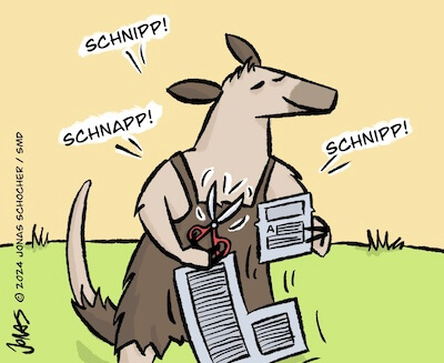 Bosco und Meisi Comic 40 Bild 1