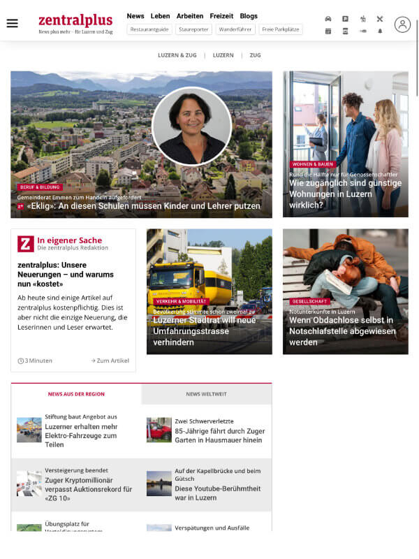 Zentralplus Im Swissdox Medienarchiv