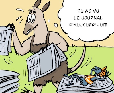 Bosco und Meisi Comic 46 Bild 1