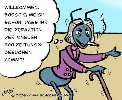 Bosco und Meisi Comic 52 Bild 1